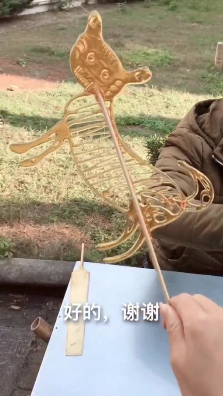 中国糖画糖画猫咪(3)