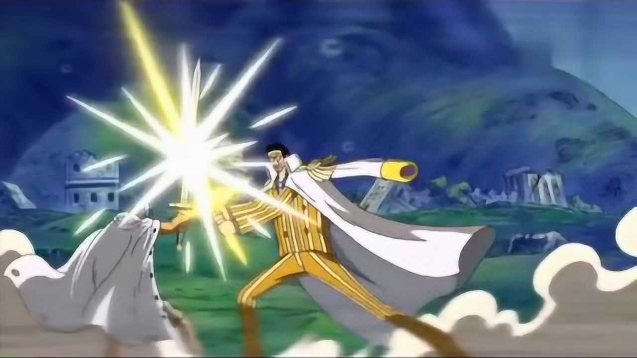 黄猿vs雷利经典的一战海贼王