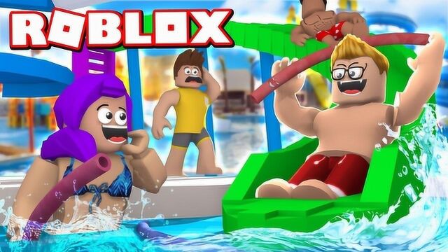 小格解说 Roblox 主题公园模拟器:体验惊险过山车!在宇宙蹦极?