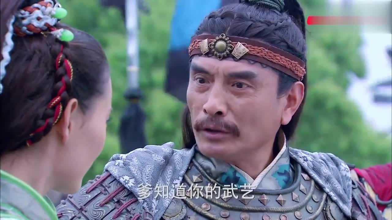 隋唐英雄敌军女将太生猛唐军大将仅撑几招就被打落马下