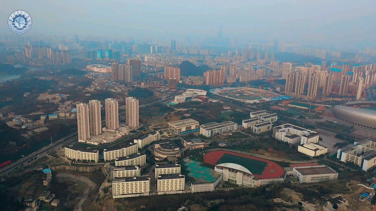 贵阳职业技术学院航拍_高清
