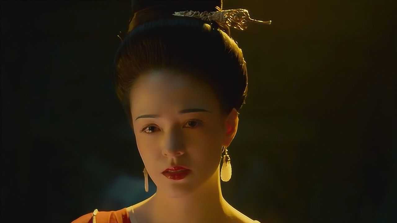 妖猫传杨贵妃不愧是唐朝第一美女一身红裙告别人世间太美了