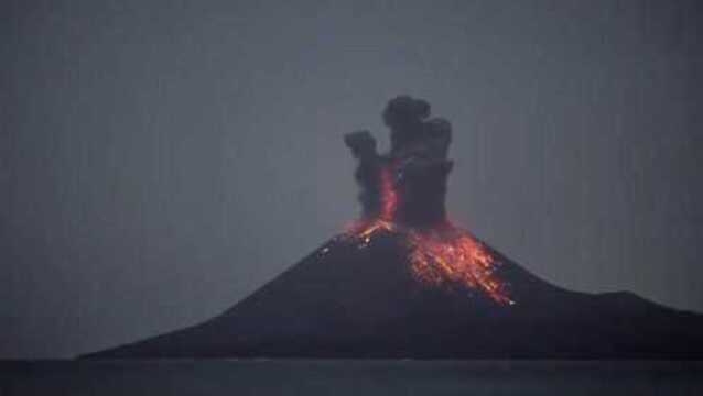 火山爆发,真实的现场高清视频,您看过吗