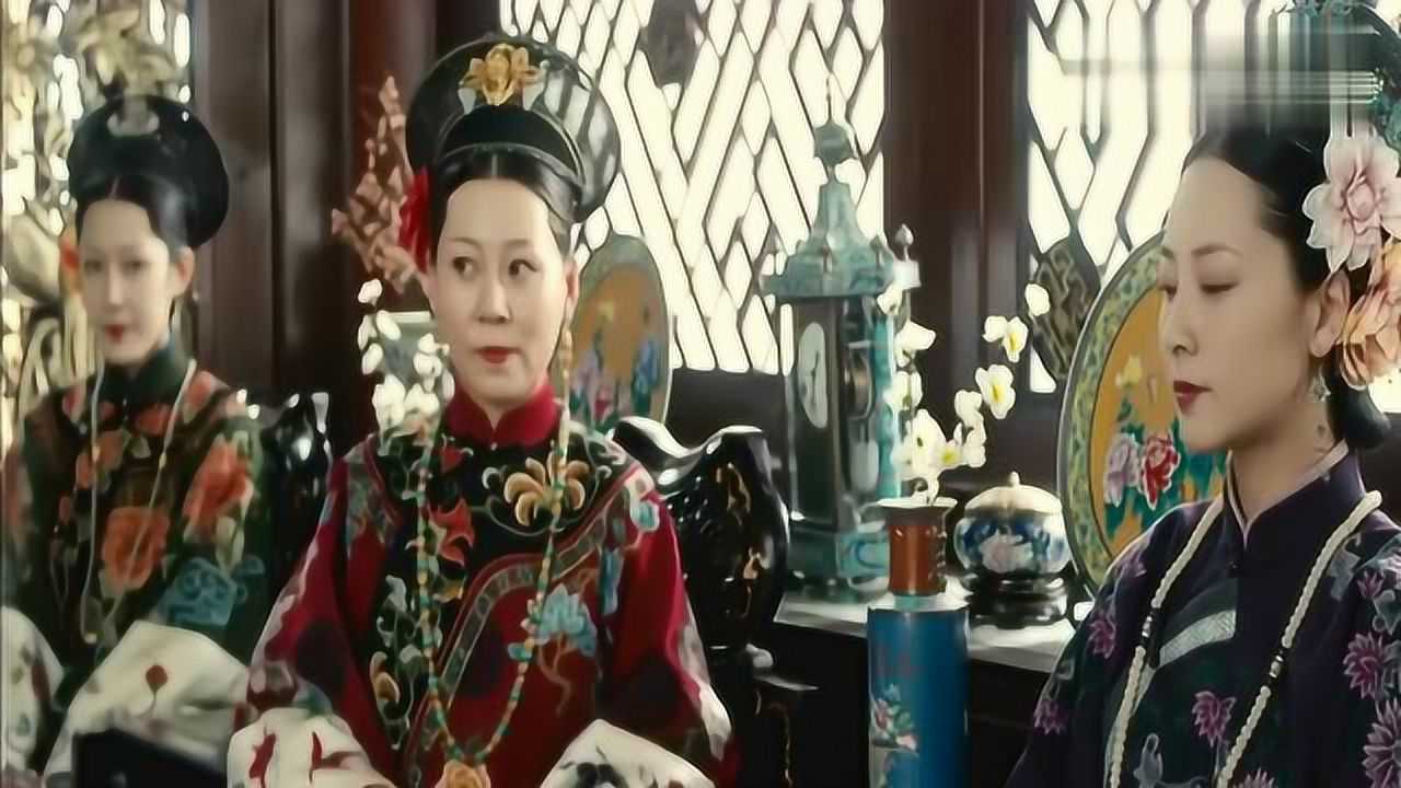 宫锁沉香娘娘赏赐赵丽颖新衣裳,赵丽颖不慎摔倒,娘娘见状收回_腾讯