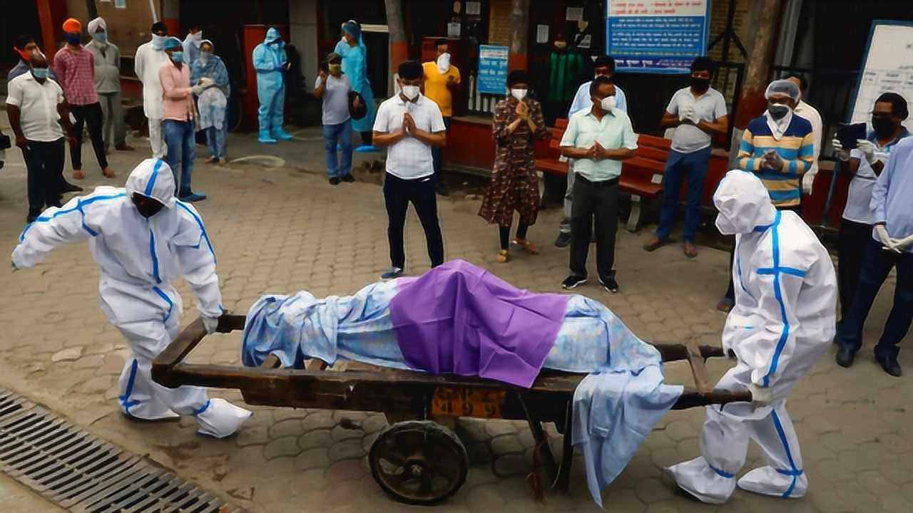 印度疫情全面爆发人民水深火热