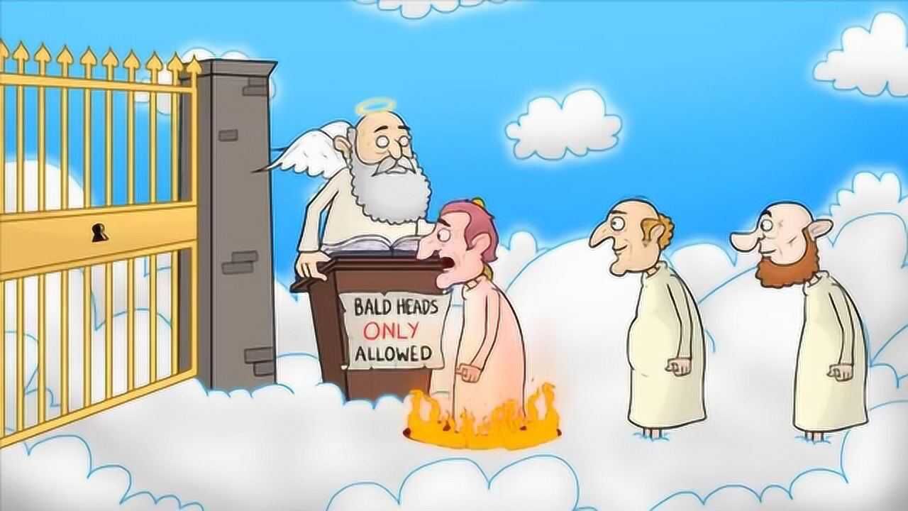 3分钟看趣味动画《天堂和地狱》,告诉你为什么人去世后要去天堂