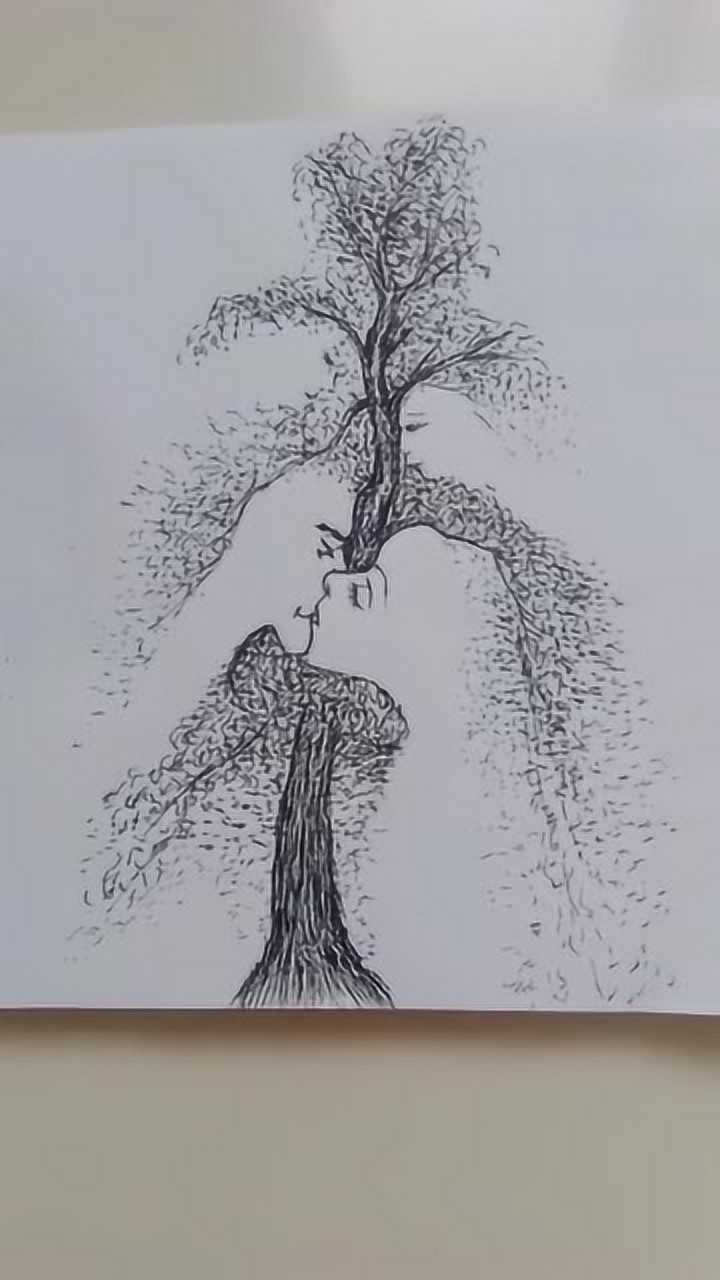 很难看出的隐藏画能找出十张人脸智商绝对逆天