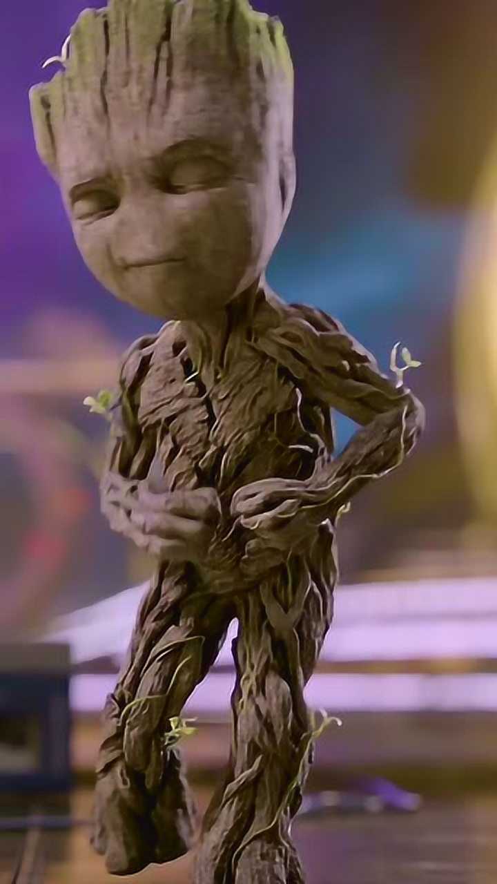 喜欢跳舞的格鲁特你肯定没见过它的这个特点完全是跟他学的