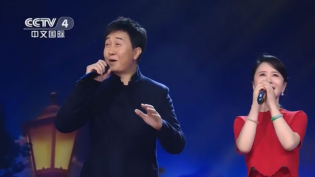 任静和付笛生演唱雨中恋含情脉脉歌声美妙