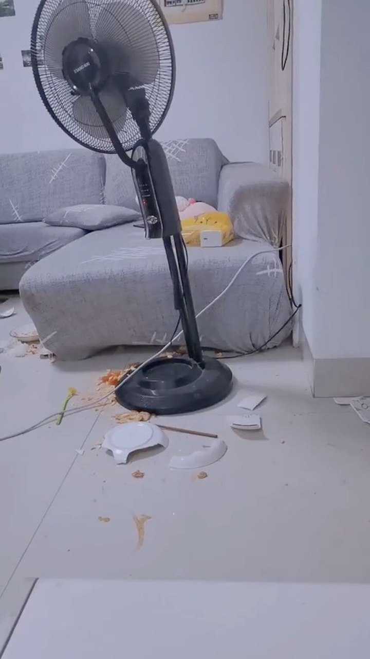 丈夫又要拿钱去赌,妻子不给,丈夫气的把桌子掀了_腾讯视频