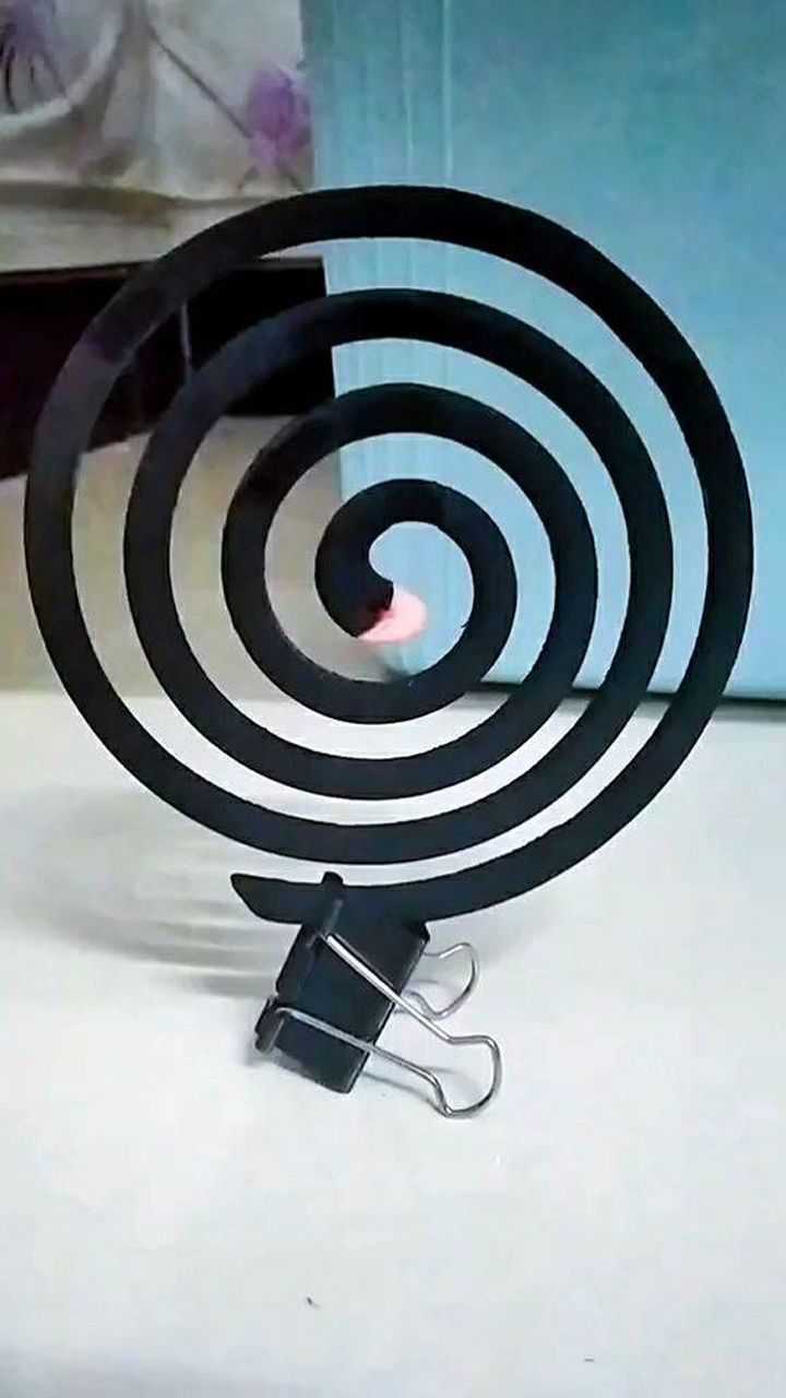 据说没有人看到过蚊香的燃烧过程,今天你看到了