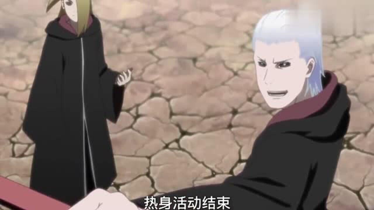 火影忍者:迪达拉与飞段秽土转生后不和睦,俩人动不动就打架!