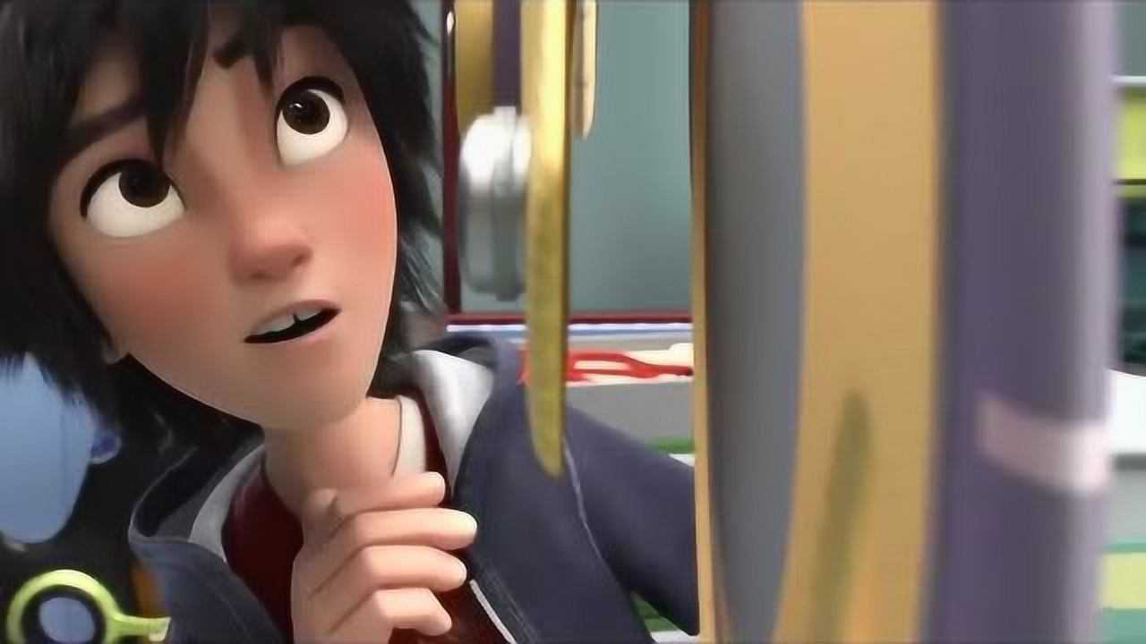 超能陆战队实验室里的一切都让小宏惊讶