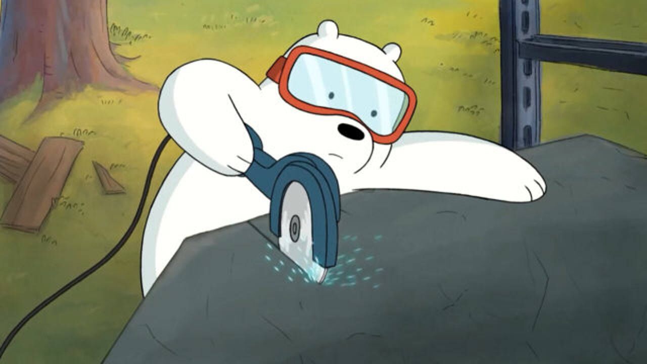 咱们裸熊:谁不喜欢白熊!又会做饭又会电工!