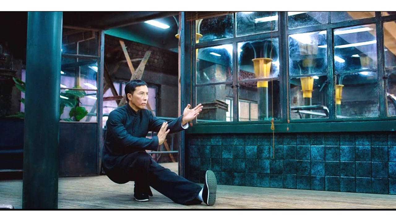 叶问深蹲,蹲的真好!精彩画面,进来看看!