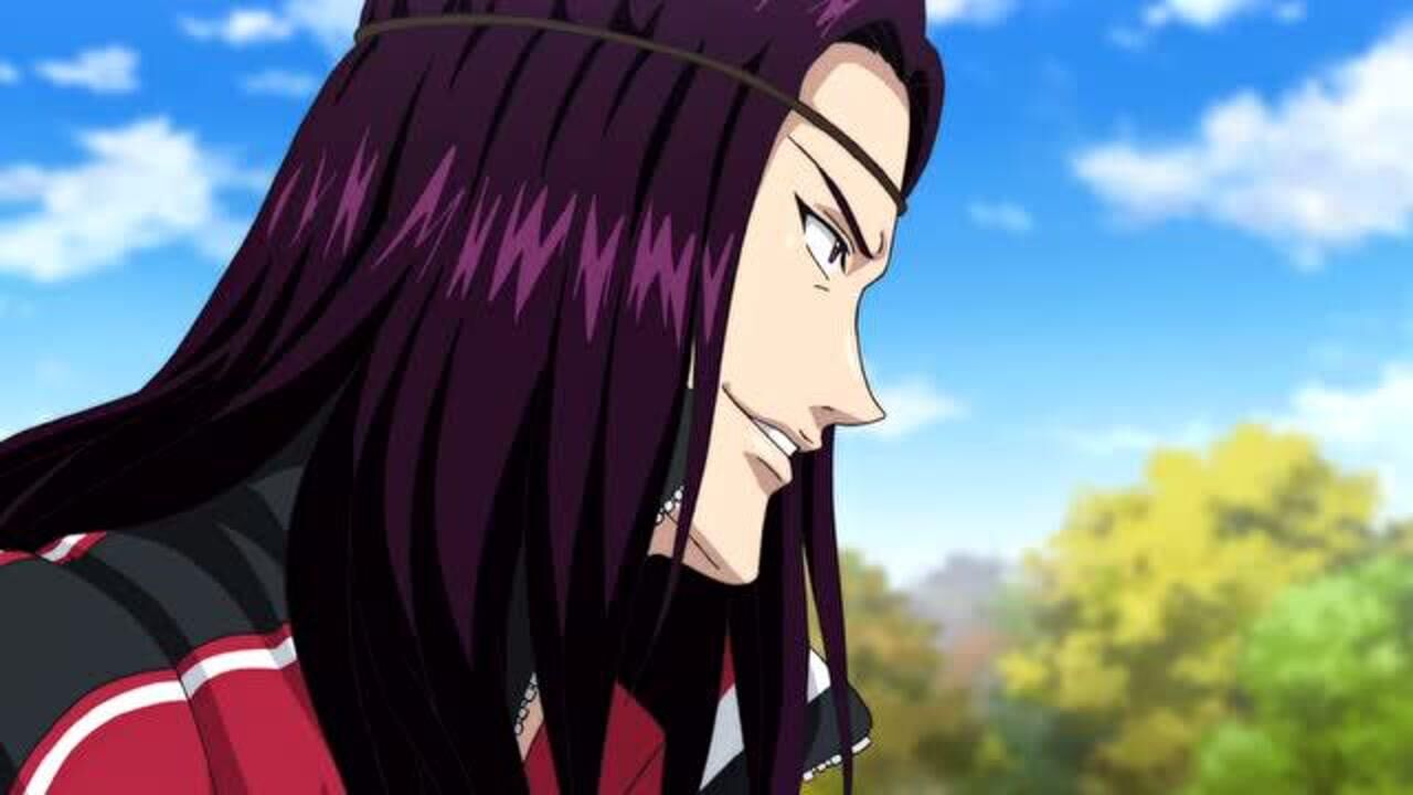 网球王子远野笃京居然使用网球攻击丸井文太丸井文太直接倒地了