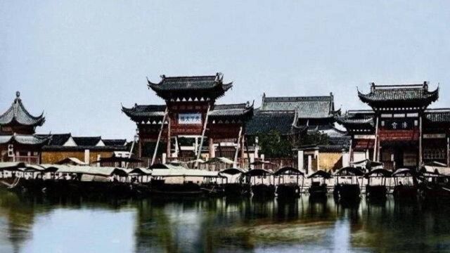 1920年的南京古城,除了上万间贡院,其它建筑都还在