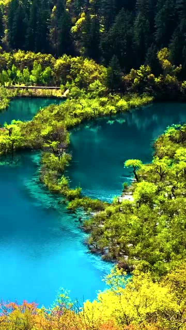 神奇九寨,人间仙境