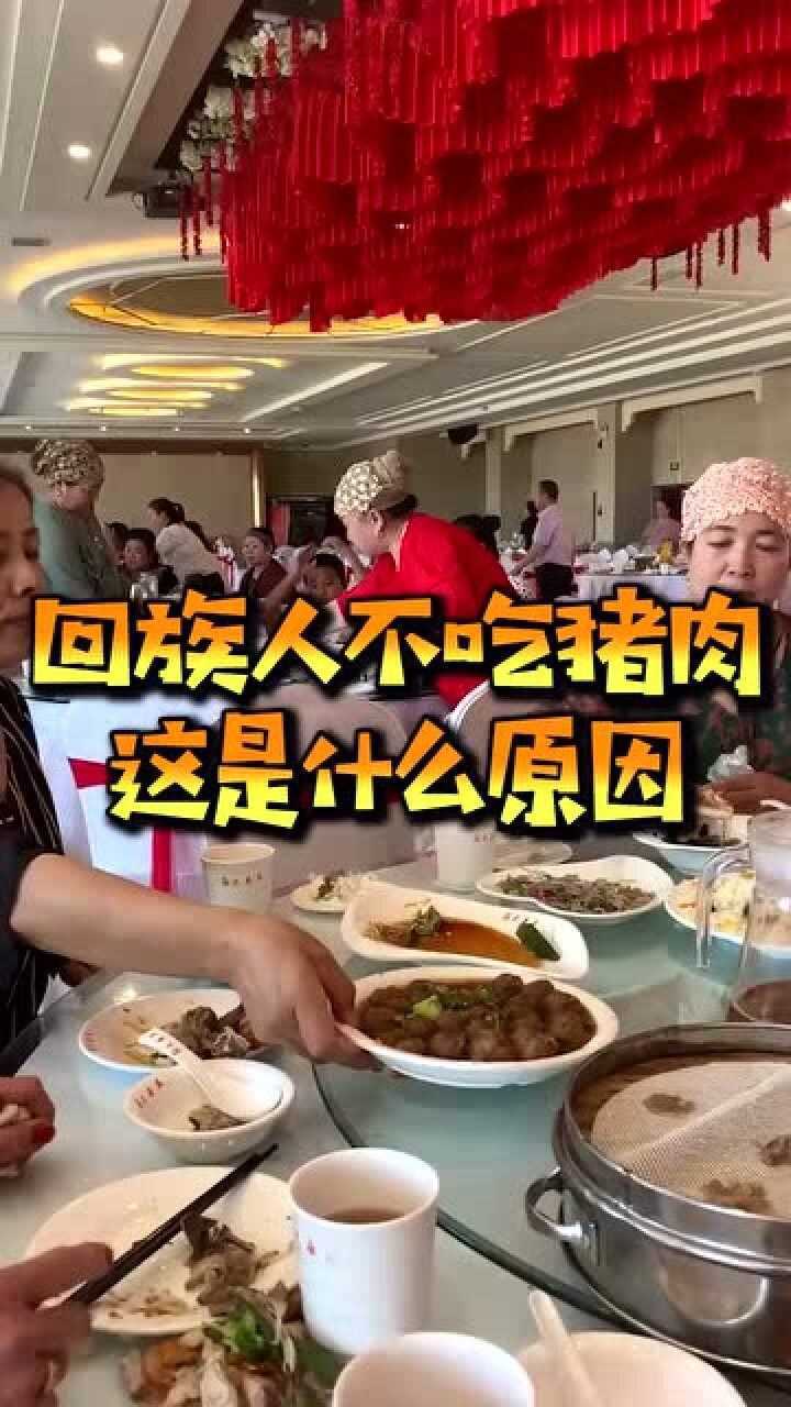 回族人不吃猪肉,这是什么原因,看完明白了