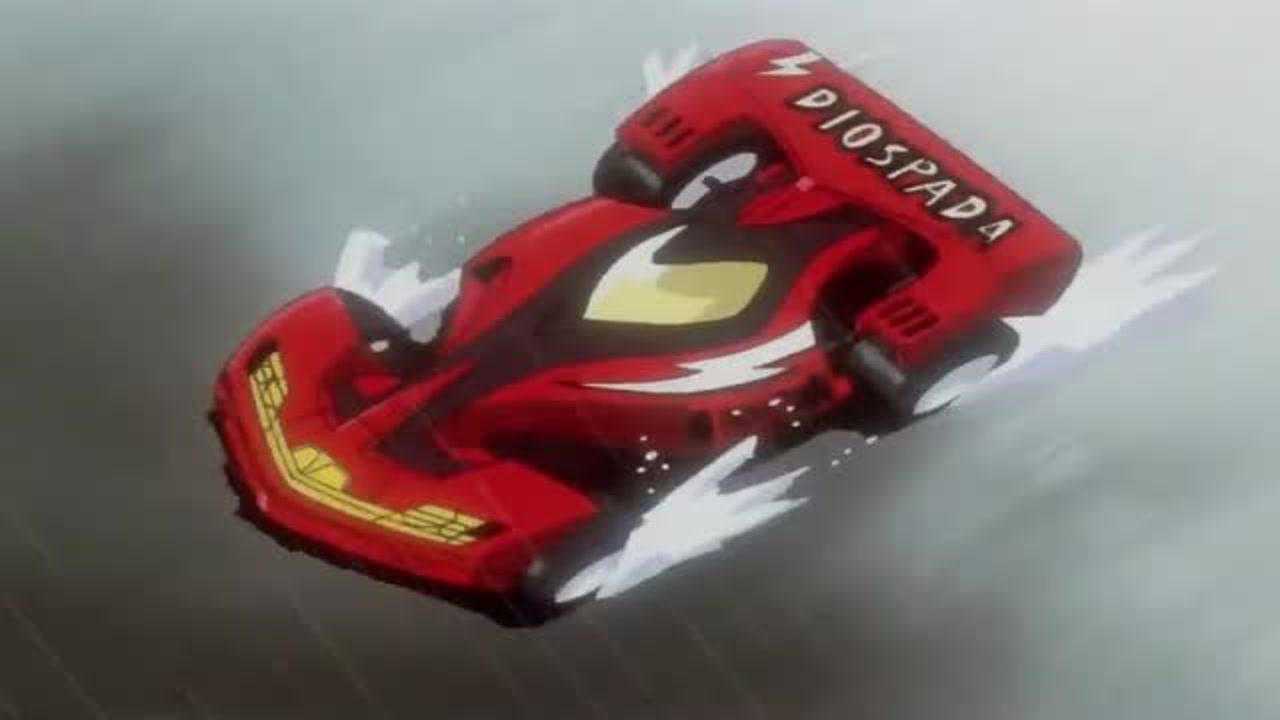 四驱兄弟卡罗封神之战神剑号绝地反超