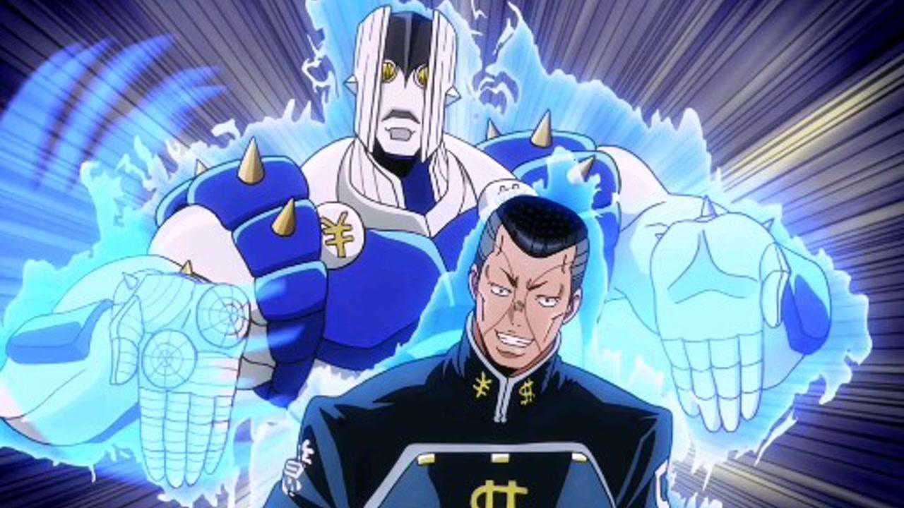 jojo不灭钻石轰炸空间替身右手可以消除空间可惜本体是个智障