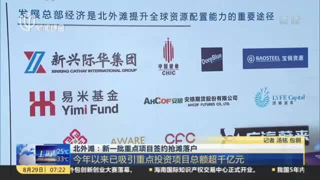 北外滩:新一批重点项目签约抢滩落户