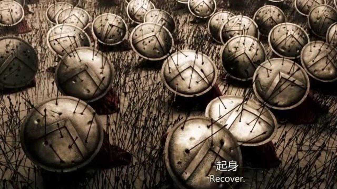 斯巴达300勇士:看到自己未伤一兵一卒,将军士气大振