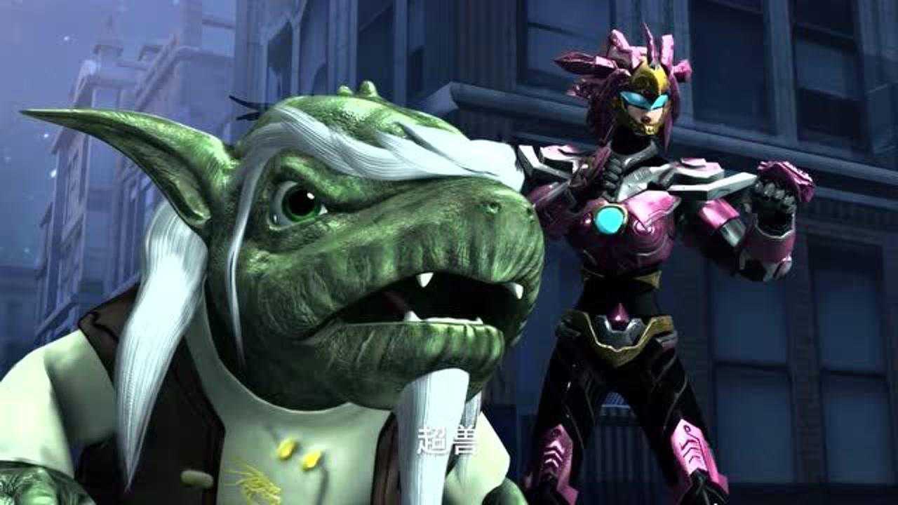 超兽武装之仁者无敌狮王看起来没什么事而且好像在召唤什么