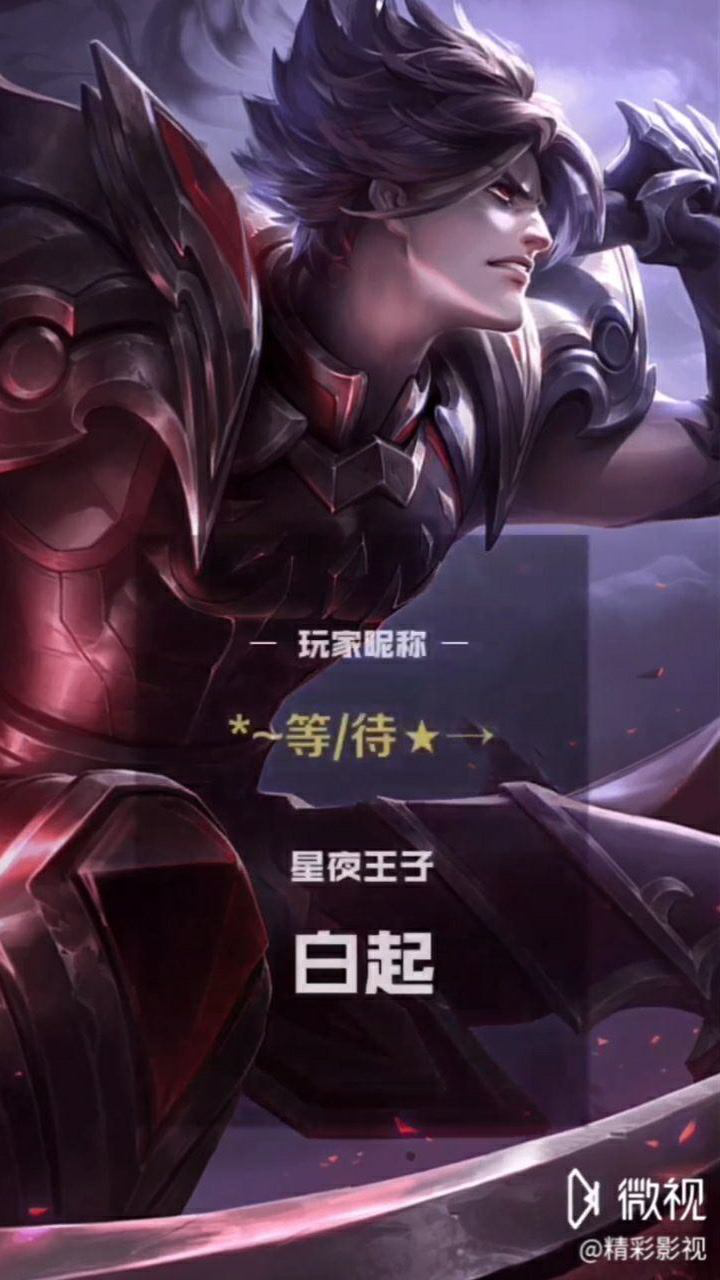 白起星夜王子精彩斩杀