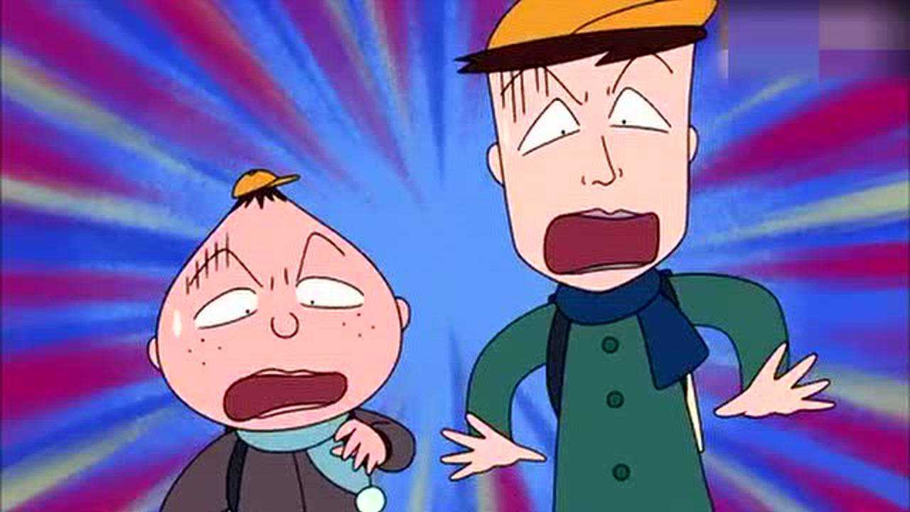 樱桃小丸子:藤木和永泽结伴回家,遇到大狗,藤木同学居然逃跑了