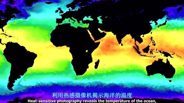 整个地球的热成像及洋流路线图,终于知道:为啥当初书上地中海气候如此怡人