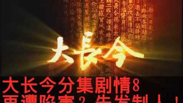 [大长今分集剧情8]再造陷害?先发制人?