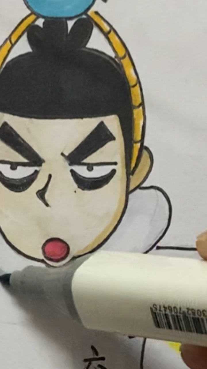 手绘伍六七漫画人物