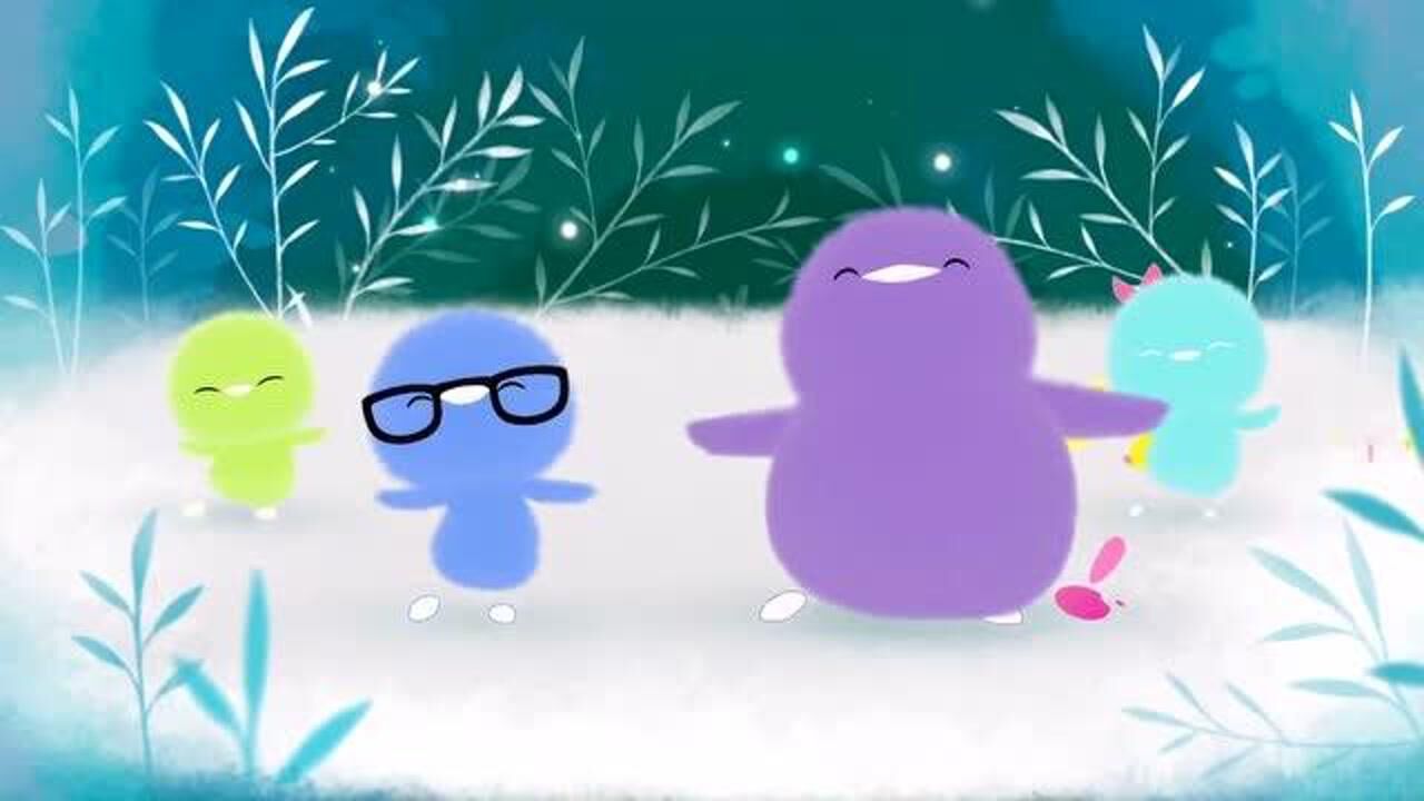 小鸡彩虹儿歌:小小眼睛很重要,想要眼睛看的清楚,应多休息