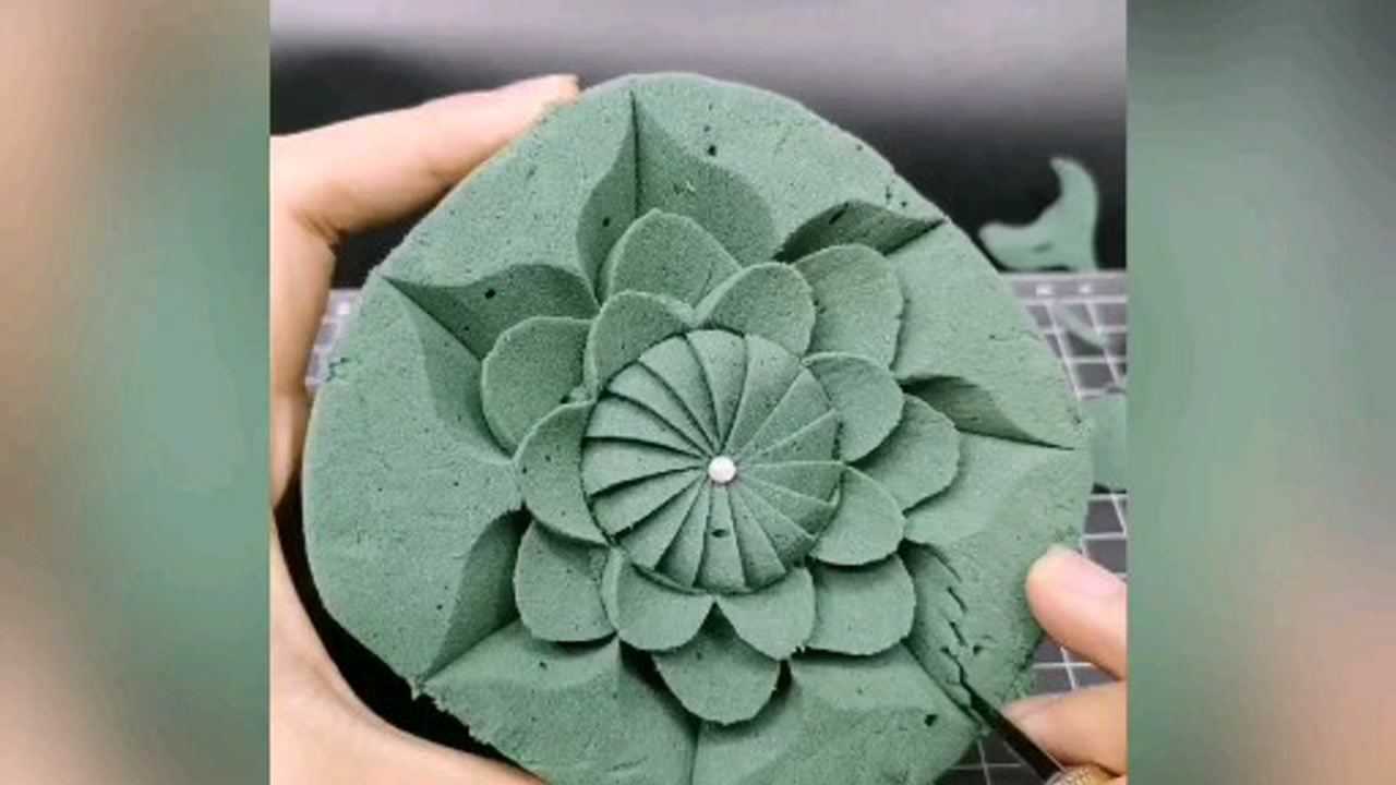 花泥还可以这样雕刻_腾讯视频