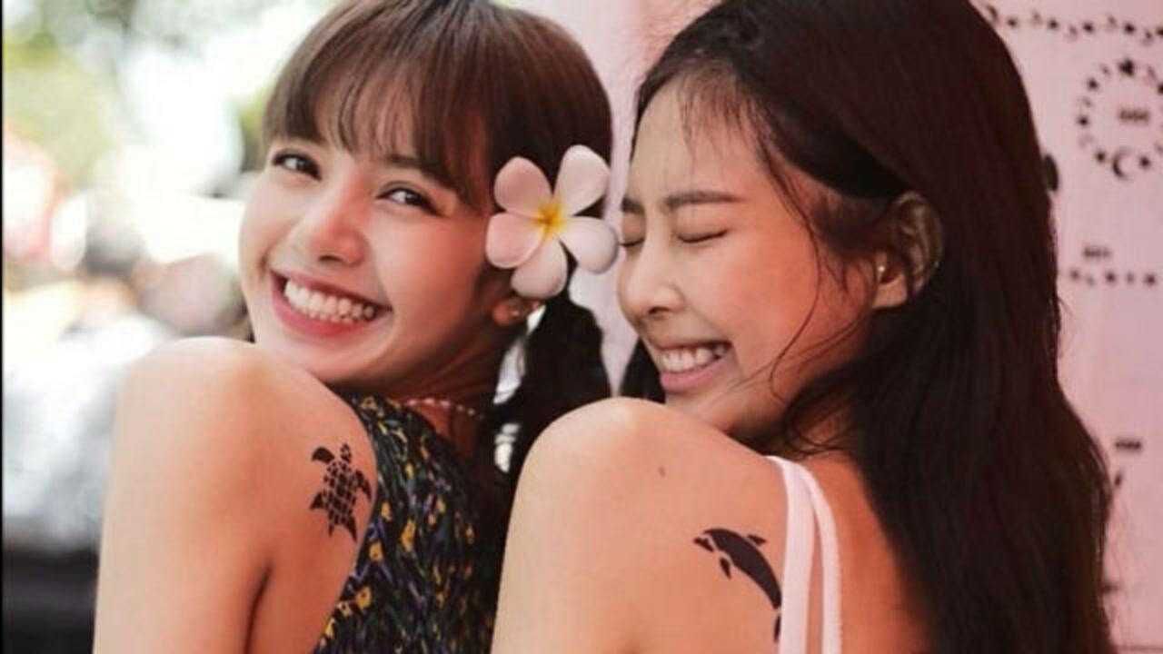 blackpink真傻cp篇一起来看看真傻cp甜甜的互动