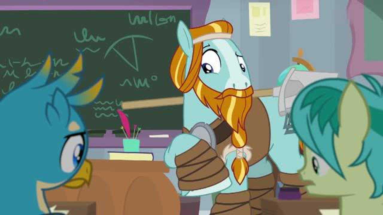 小马宝莉石蹄觉得教育小马最好的方式就是要以身作则