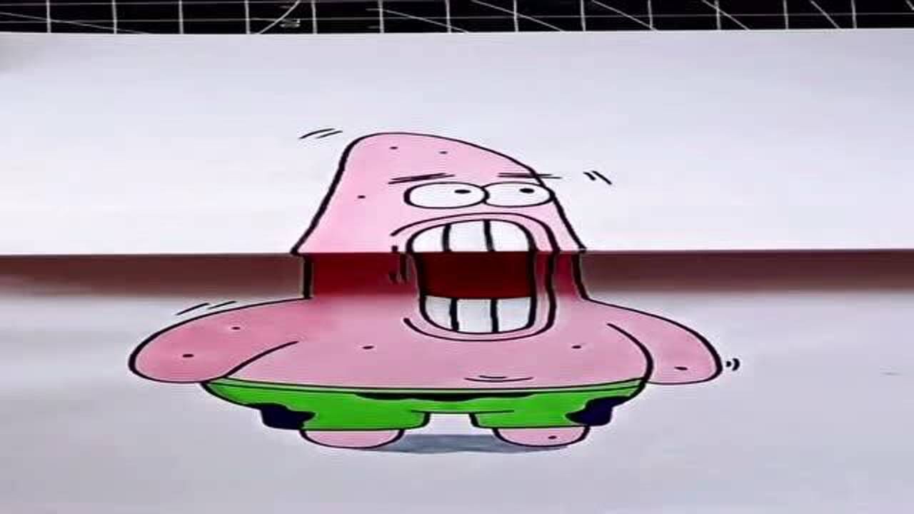 超级有趣的折叠画你喜欢哪一个