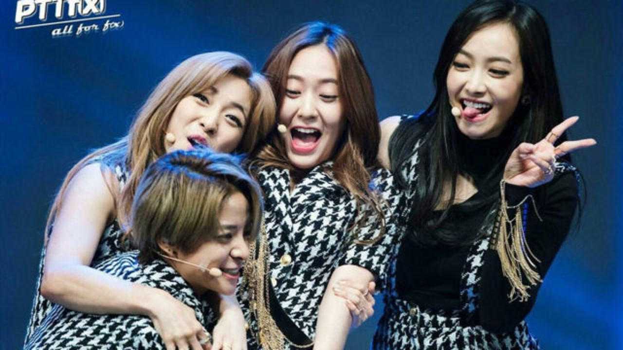 音乐组合fx献唱一曲lachata这舞台效果观众大饱眼福