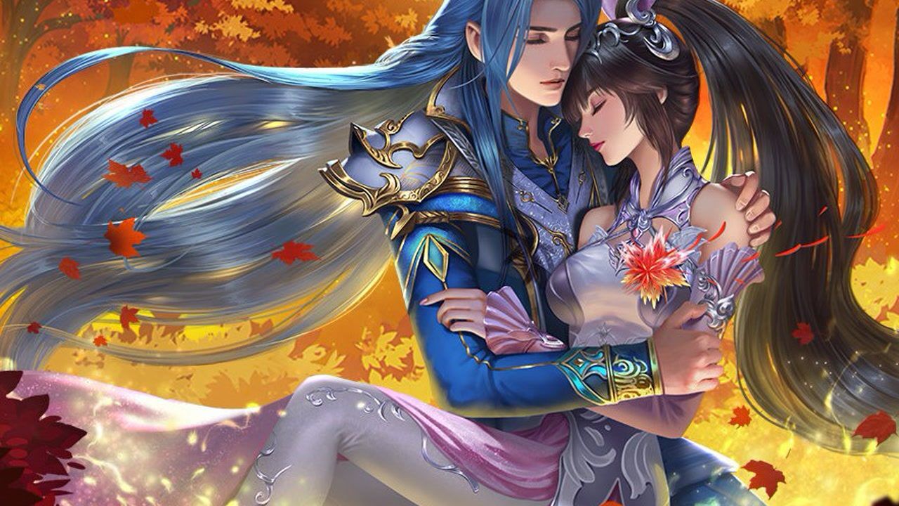 五年后在星斗大森林小舞和唐三终于见面了