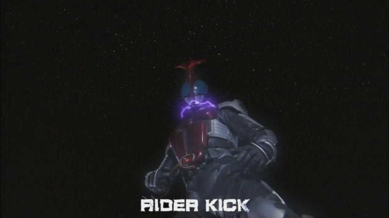 假面骑士甲斗:超帅的回旋踢