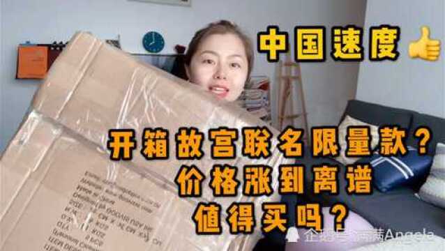 中国速度,故宫联名高价值得买吗?