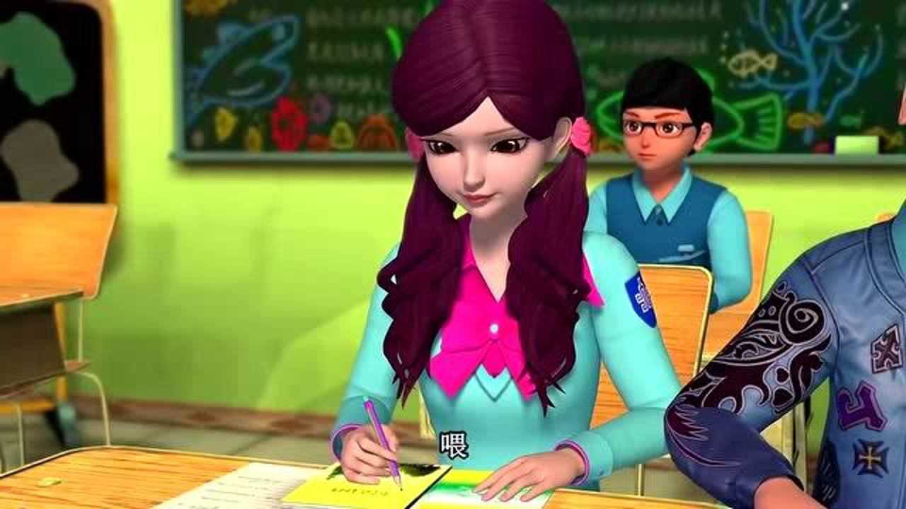 精灵梦叶罗丽王默上课一直放屁同学们都笑她