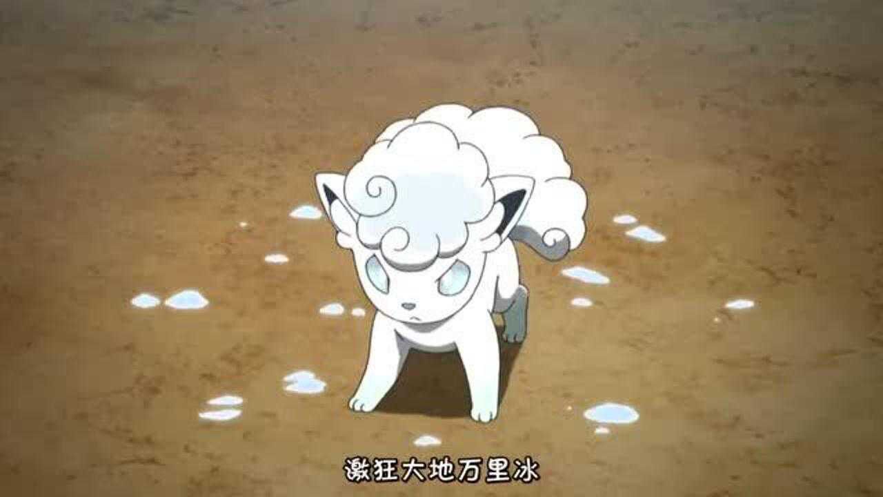 精灵宝可梦六尾的z招式被化解格拉吉欧轻松拿下比赛太厉害了