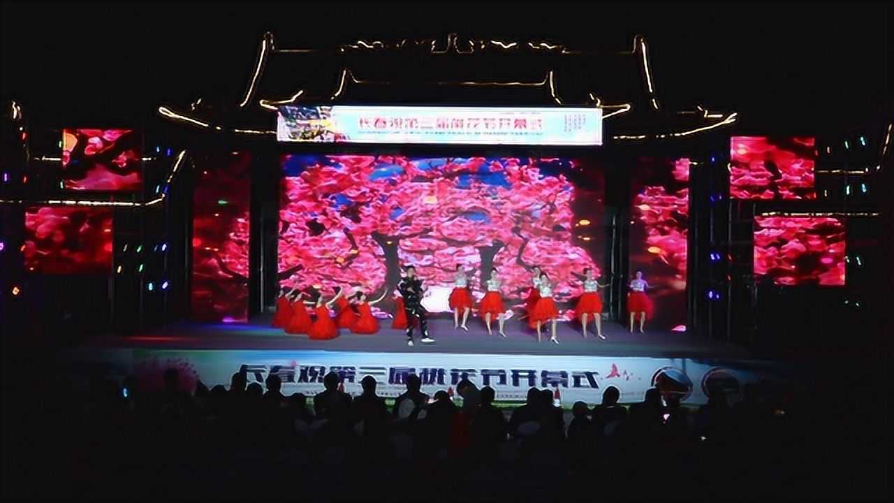 安阳昆玉山第三届桃花节《桃花朵朵开》