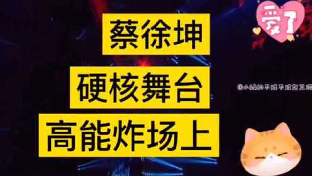 京东双十一超级夜蔡徐坤硬核舞台《重生》上