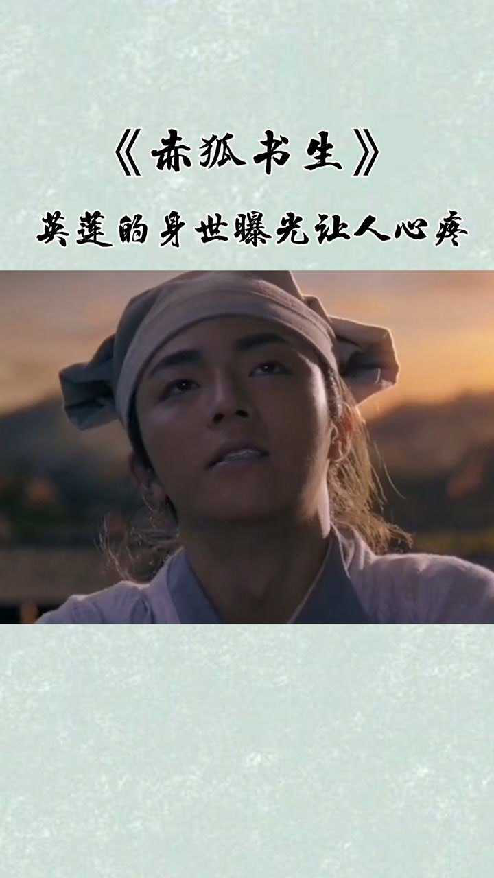 赤狐书生英莲的身世曝光让人心疼和王子进都是命运坎坷