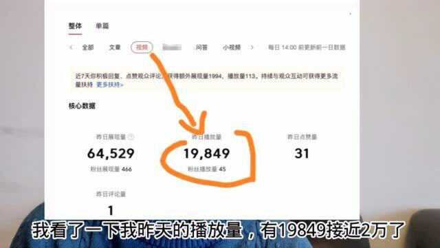 19800的播放量收益才2.44?哗了狗了,自媒体还有做下去的必要吗