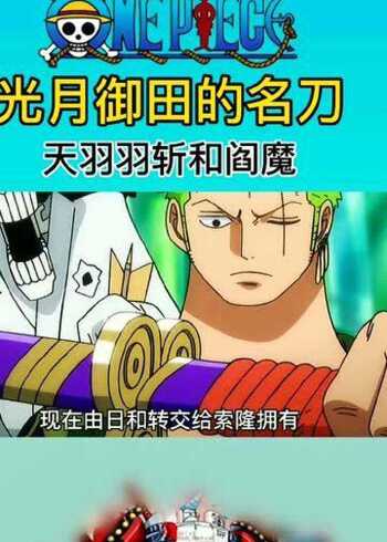 海贼王,光月御田的名刀,天羽羽斩和阎魔