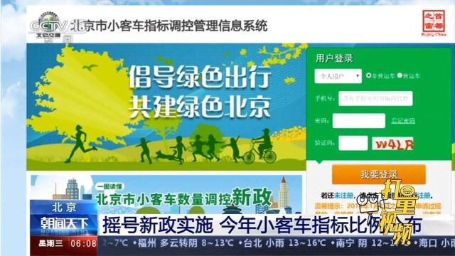 速看!北京:小客车摇号新政实施,增加以“家庭”为单位的新规